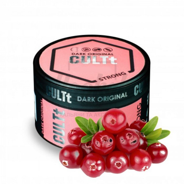 Тютюн CULT Strong DS47 Cranberry (Журавлина) 100 гр Тютюн CULT Strong DS47 Cranberry (Журавлина) 100 гр