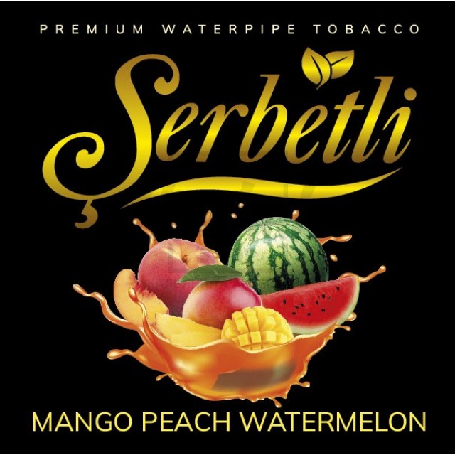 Тютюн Serbetli Mango Peach Watermelon (Манго Персик Кавун) 100 гр Тютюн Serbetli Mango Peach Watermelon (Манго Персик Кавун) 100 гр