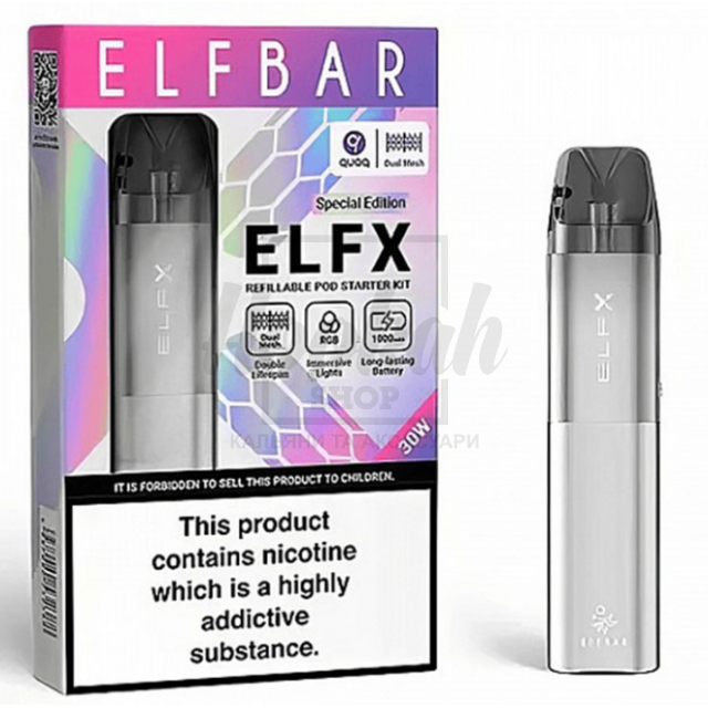 Pod-система Elf Bar ELFX Gray Pod-система Elf Bar ELFX Gray