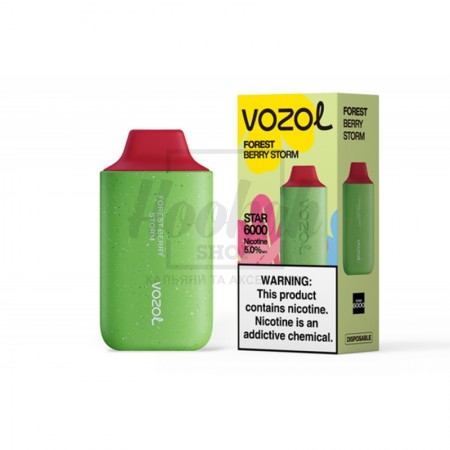 Vozol 6000 Forest Bery Storm (Ягідний Мікс) Vozol 6000 Forest Bery Storm (Ягідний Мікс)