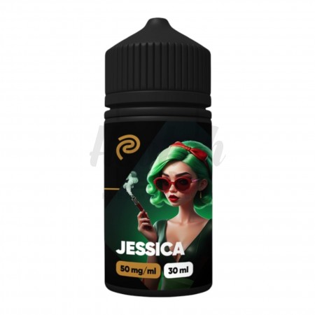 Рідина Das Posh "JESSICA" Pineapple Blackberry Strawberry (Ананас Ожевика Полуниця) 30мл 5%