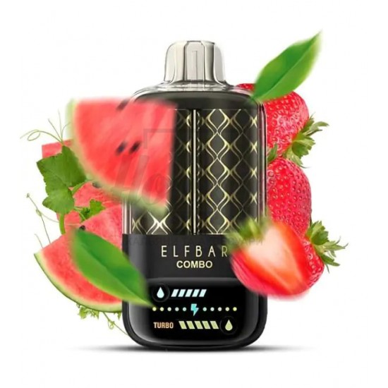 Elf Bar Combo 20000 Watermelon & Strawberry (Кавун Полуниця) Elf Bar Combo 20000 Watermelon & Strawberry (Кавун Полуниця)