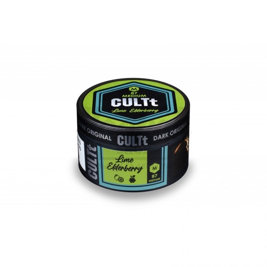  Заправка CULTt Medium #M87 Lime Elderberry (Лайм Бузина) 100 g.