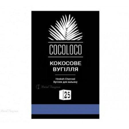 Вугілля кокосове Хмара Коколоко Cocoloco 72 кубика 1 кг Вугілля кокосове Хмара Коколоко Cocoloco 72 кубика 1 кг