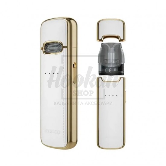 Багаторазова Pod-система Voopoo Vinci Vmate E White Inlaid Gold Багаторазова Pod-система Voopoo Vinci Vmate E White Inlaid Gold