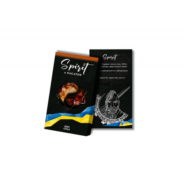 Заправка Spirit & Bagator Rum Cola (Ром Кола) 40 g. Заправка Spirit & Bagator Rum Cola (Ром Кола) 40 g.