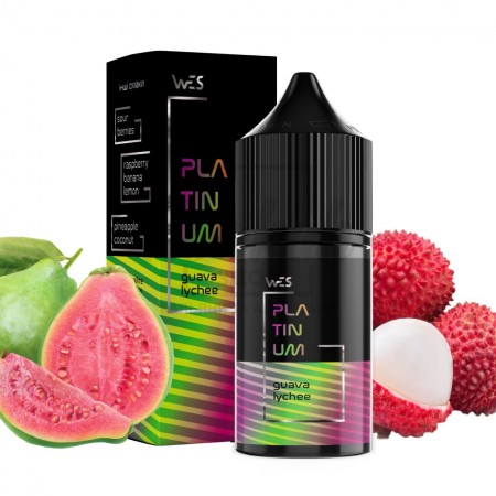 Рідина Набір WES Platinum Guava Lychee (Гуава Лічі) 30мл 5% Рідина Набір WES Platinum Guava Lychee (Гуава Лічі) 30мл 5%