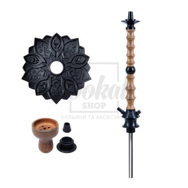 Шахта Karma 1.1 WALNUT BLACK чорний горіх + Блюдце