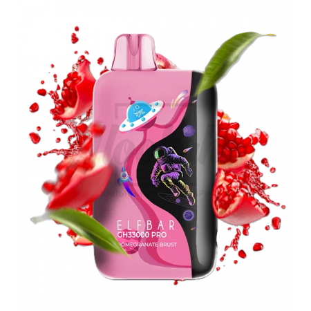 Електронна сигарета Elf Bar GH33000 PRO Pomegranate Burst (Гранатовий Вибух) Електронна сигарета Elf Bar GH33000 PRO Pomegranate Burst (Гранатовий Вибух)