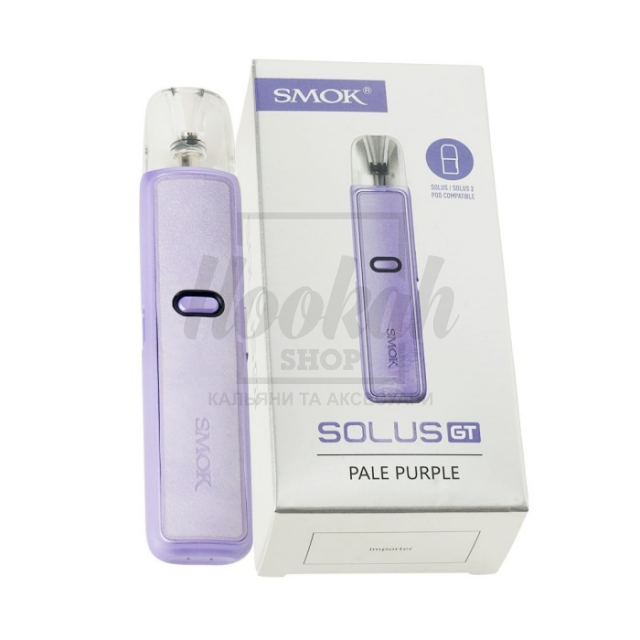 Багаторазова Pod-система Smok Solus GT Pale Purple Багаторазова Pod-система Smok Solus GT Pale Purple