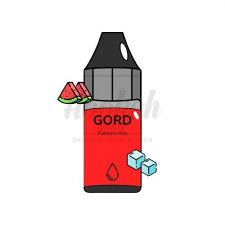 Рідина Gord Watermelon Ice (Кавун Льод) 30мл 5%