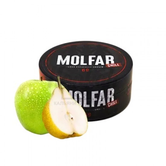 Тютюн Molfar Chill Line 69 (груша яблуко лід) 100 гр Тютюн Molfar Chill Line 69 (груша яблуко лід) 100 гр