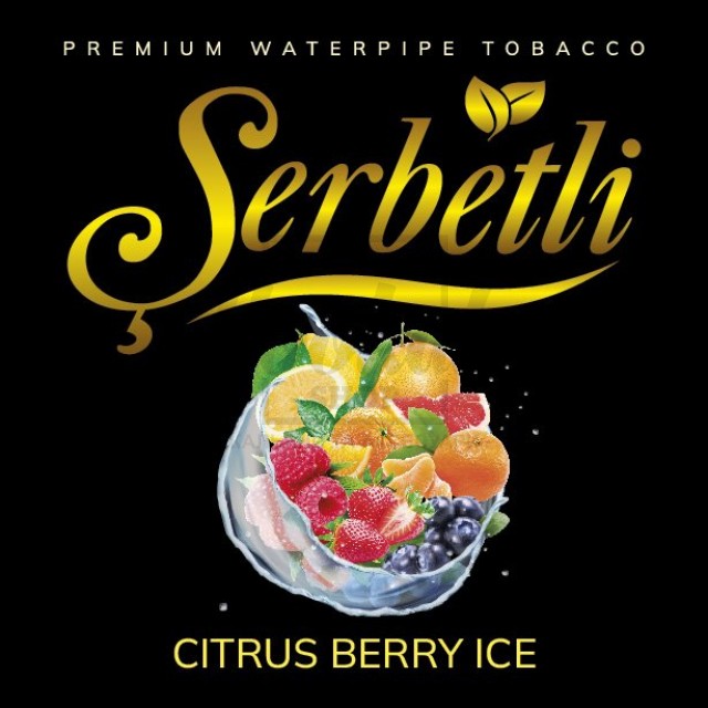 Тютюн Serbetli Citrus Berry Ice (Цитрус Ягоди Лід) 500 гр