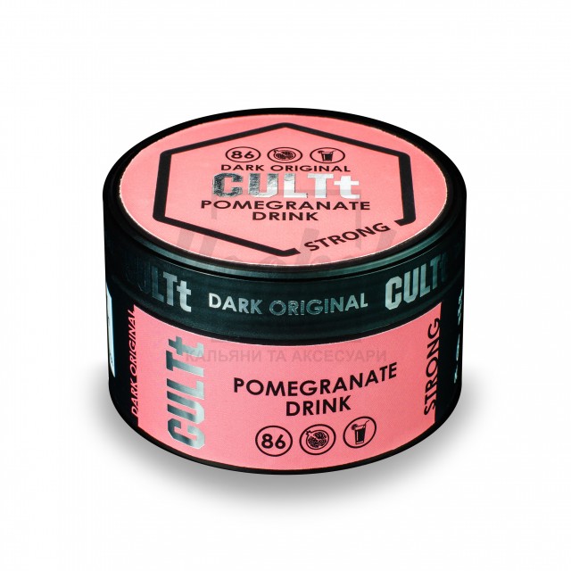 Тютюн CULT Strong DS86 Pomegranate Drink (Гранатовий Напій) 100 гр Тютюн CULT Strong DS86 Pomegranate Drink (Гранатовий Напій) 100 гр