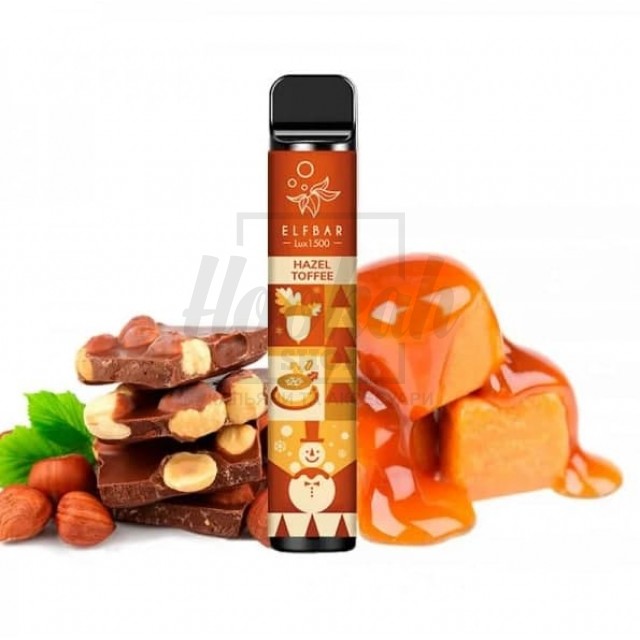 Електронна сигарета Elf Bar 1500 Christmas Edition Hazel Toffee (іриска) Електронна сигарета Elf Bar 1500 Christmas Edition Hazel Toffee (іриска)