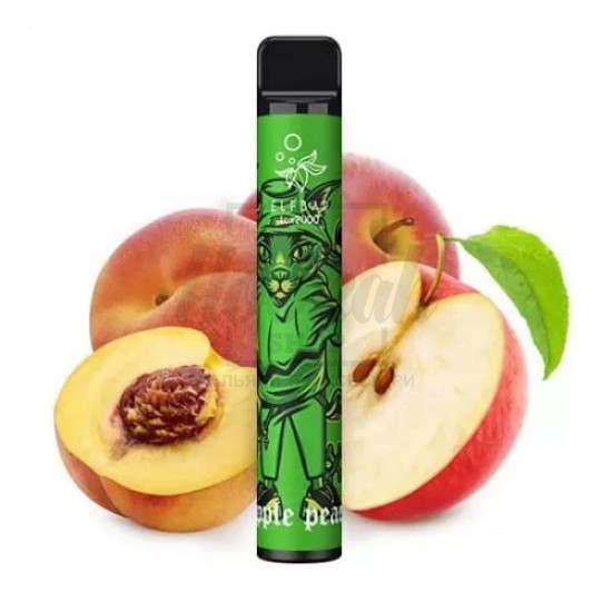 Електронна сигарета Elf Bar 2000 Apple Peach (Яблуко Персик) Електронна сигарета Elf Bar 2000 Apple Peach (Яблуко Персик)
