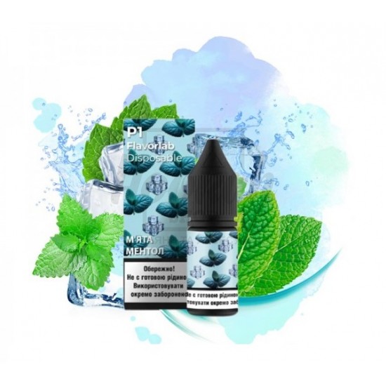 Рідина Набір Flavorlab Р1 Mint Menthol (М'ята Ментол) 10мл 5% Рідина Набір Flavorlab Р1 Mint Menthol (М'ята Ментол) 10мл 5%
