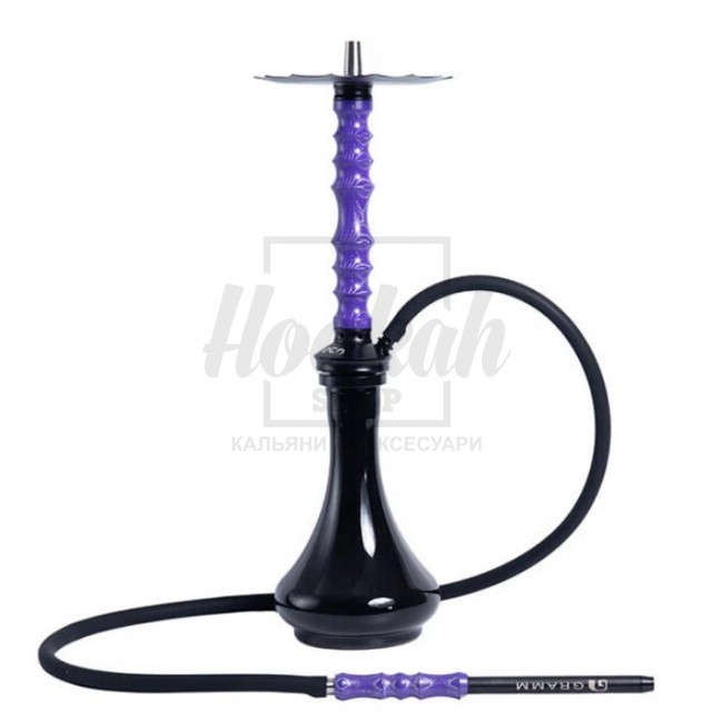 Кальян Gramm ECO Mini Black'n'Purple чорно-фіолетовий Кальян Gramm ECO Mini Black'n'Purple чорно-фіолетовий