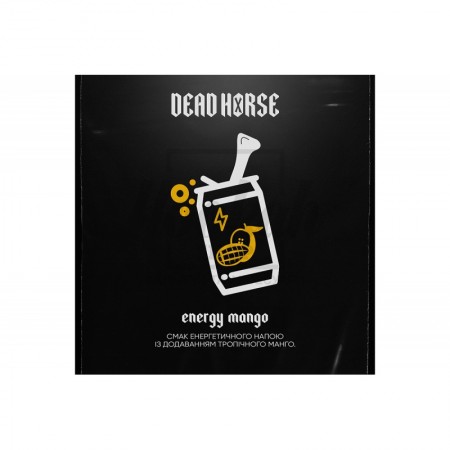 Заправка Dead Horse Energy Mango (Енергетик с Манго) 100 g. Заправка Dead Horse Energy Mango (Енергетик с Манго) 100 g.