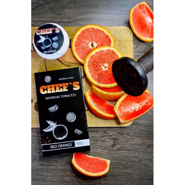 Тютюн Chefs Red Orange (Сицилійський Апельсин) 100 гр