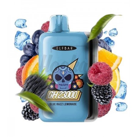 Електронна сигарета Elf Bar GH23000 Blue Razz Lemonade (Блакитна Малина Лимонад) Електронна сигарета Elf Bar GH23000 Blue Razz Lemonade (Блакитна Малина Лимонад)