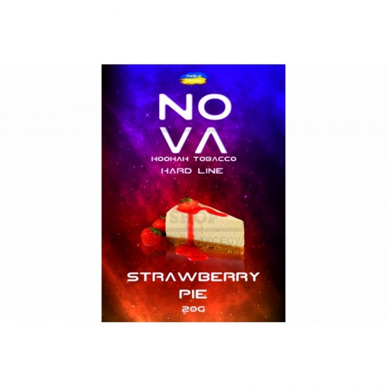 Заправка Nova Strawberry Pie (Полуничний Пиріг) 20 g. 