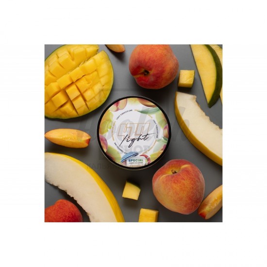 Заправка 420 Light Манго, Персик, Диня (Mango, Peach, Melon) 100 g. 