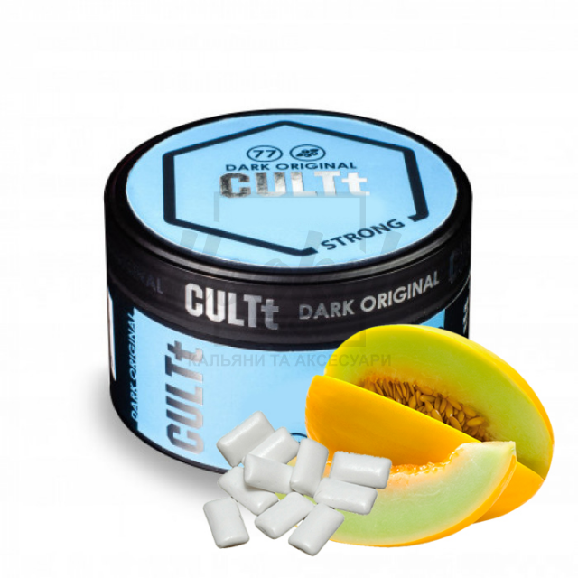 Тютюн CULT Strong DS71 Gum Honedew Melon (Жуйка Медова Диня) 100 гр Тютюн CULT Strong DS71 Gum Honedew Melon (Жуйка Медова Диня) 100 гр