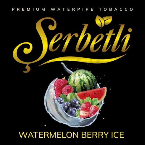 Тютюн Serbetli Watermelon Berry Ice (Кавун Ягоди Лід) 100 гр Тютюн Serbetli Watermelon Berry Ice (Кавун Ягоди Лід) 100 гр