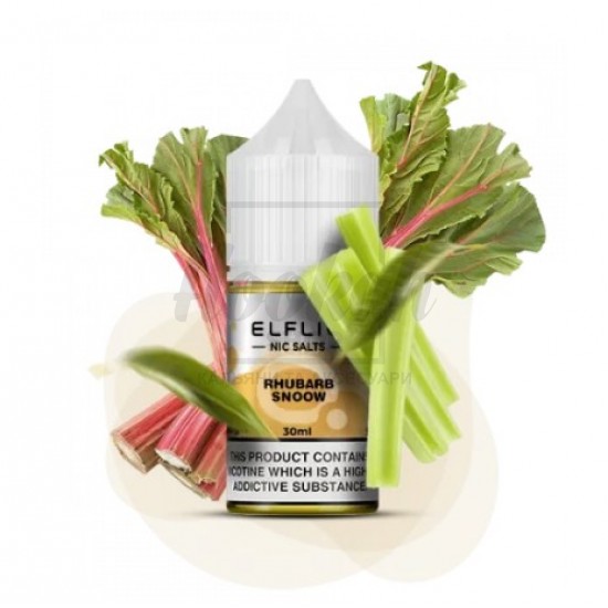 Рідина Elf Liq Rhubarb Snoow (Рівень Морозиво) 30мл 5% Рідина Elf Liq Rhubarb Snoow (Рівень Морозиво) 30мл 5%
