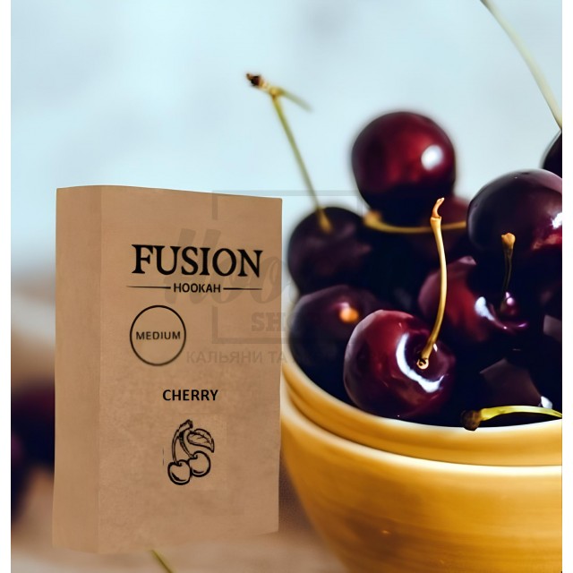 Тютюн Fusion Medium Cherry (Вишня) 100 гр Тютюн Fusion Medium Cherry (Вишня) 100 гр