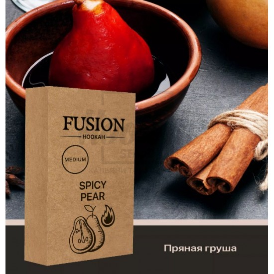 Тютюн Fusion Medium Spicy Pear (Пряна Груша) 100 гр Тютюн Fusion Medium Spicy Pear (Пряна Груша) 100 гр