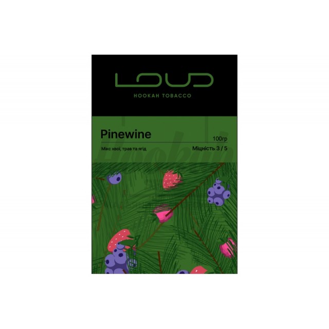 Заправка Loud Pinewine (Мікс Хвої, Трав та Ягід) 100 g. Заправка Loud Pinewine (Мікс Хвої, Трав та Ягід) 100 g.