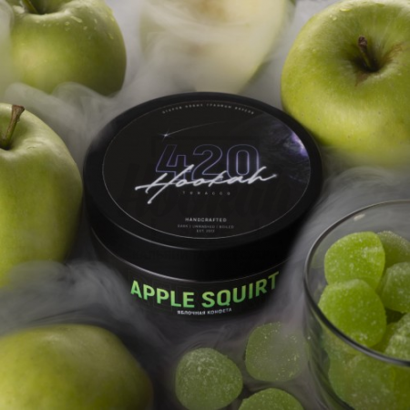 Тютюн 4:20 Apple Squirt (Яблучна Цукерка) 100 гр Тютюн 4:20 Apple Squirt (Яблучна Цукерка) 100 гр
