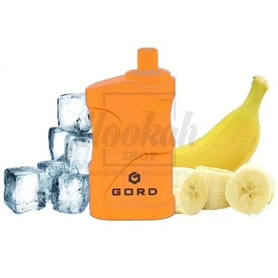 Електронна сигарета Gord G-05 4000 Banana Ice (Банан Льод) Електронна сигарета Gord G-05 4000 Banana Ice (Банан Льод)