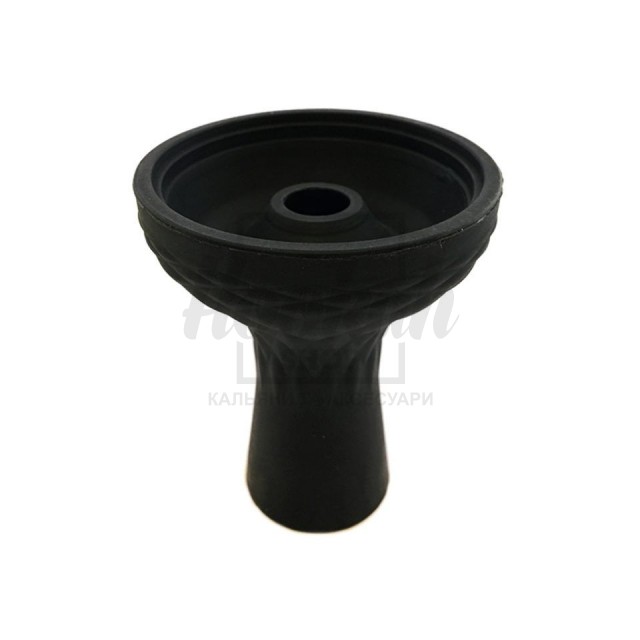 Силіконова чаша фанел (зовні Самсаріс) Чорна