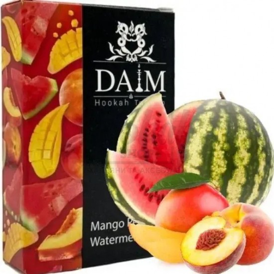 Тютюн Daim Mango Peach Watermelon (Манго Персик Кавун) 50гр Тютюн Daim Mango Peach Watermelon (Манго Персик Кавун) 50гр
