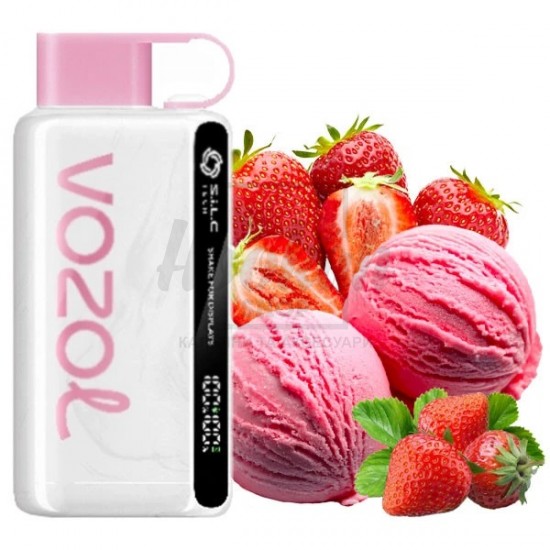 Електронна сигарета Vozol 12000 Strawberry Ice Cream (Полуничне Морозиво) Електронна сигарета Vozol 12000 Strawberry Ice Cream (Полуничне Морозиво)