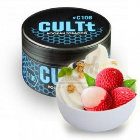 Тютюн CULTt C106 Blueberry Lychee Ice Cream (Чорниця Лічі Морозиво) 100 г Тютюн CULTt C106 Blueberry Lychee Ice Cream (Чорниця Лічі Морозиво) 100 г