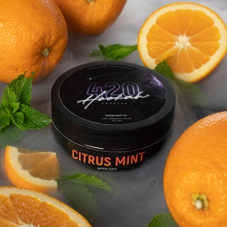 Тютюн 4:20 Citrus Mint (Цитрусова М'ята) 100 гр Тютюн 4:20 Citrus Mint (Цитрусова М'ята) 100 гр