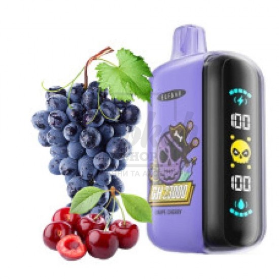 Електронна сигарета Elf Bar GH23000 Grape Cherry (Виноград Вишня) Електронна сигарета Elf Bar GH23000 Grape Cherry (Виноград Вишня)