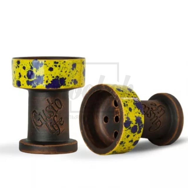 Чаша Gusto Bowls Rook Yellow Blue Чаша Gusto Bowls Rook Yellow Blue