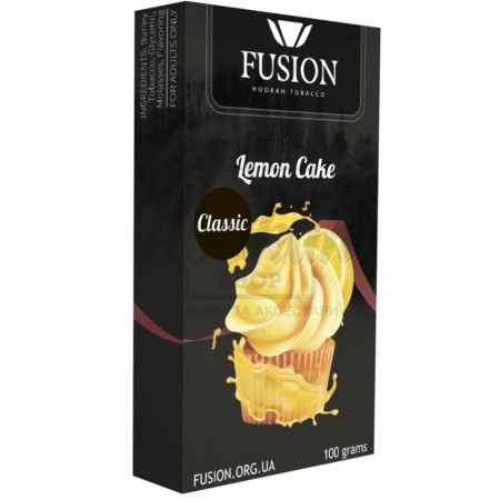 Тютюн Fusion Classic Lemon Cake (Лимонний Пиріг) 100 гр Тютюн Fusion Classic Lemon Cake (Лимонний Пиріг) 100 гр