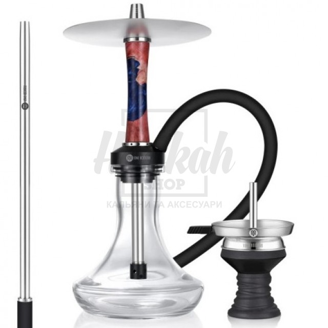 Кальян Yimi Hookah Woodz Red-Blue Кальян Yimi Hookah Woodz Red-Blue