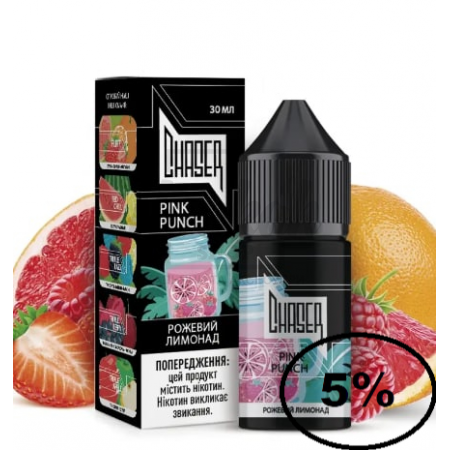Жидкость Chaser Pink Punch (Розовый Лимонад) 30мл 5% Жидкость Chaser Pink Punch (Розовый Лимонад) 30мл 5%