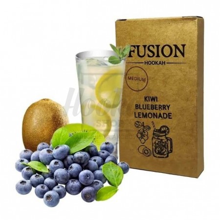 Тютюн Fusion Medium Lemon Kiwi Blueberry (Лимон Ківі Лохина) 100 гр Тютюн Fusion Medium Lemon Kiwi Blueberry (Лимон Ківі Лохина) 100 гр