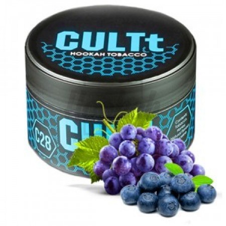 Тютюн CULT C28 Blueberry Grapes (Чорниця Виноград) 100 г Тютюн CULT C28 Blueberry Grapes (Чорниця Виноград) 100 г