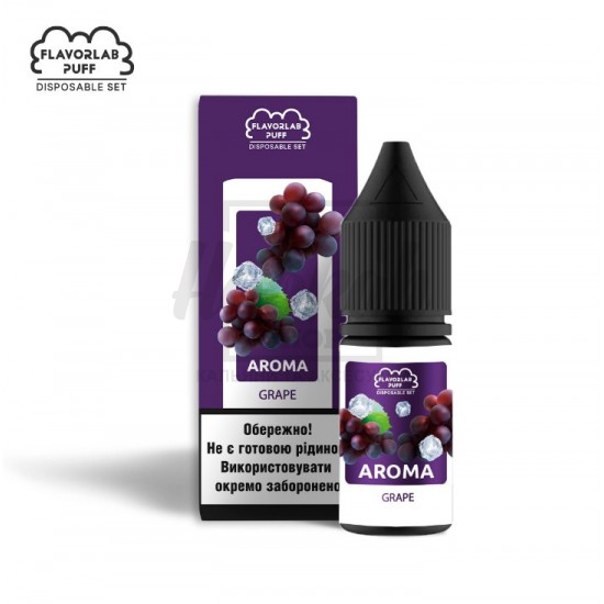 Рідина Набір Flavorlab Puff Grape (Виноград) 10мл 5% Рідина Набір Flavorlab Puff Grape (Виноград) 10мл 5%