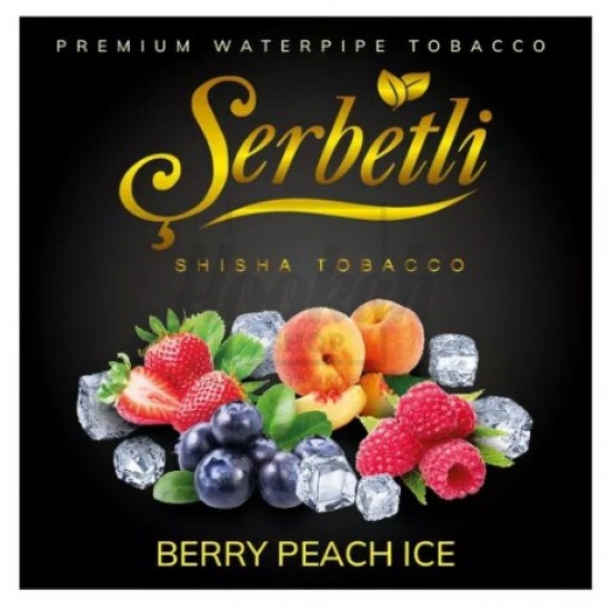 Тютюн Serbetli Ice Berry Peach (Ягоди Персик Лід) 100 гр Тютюн Serbetli Ice Berry Peach (Ягоди Персик Лід) 100 гр
