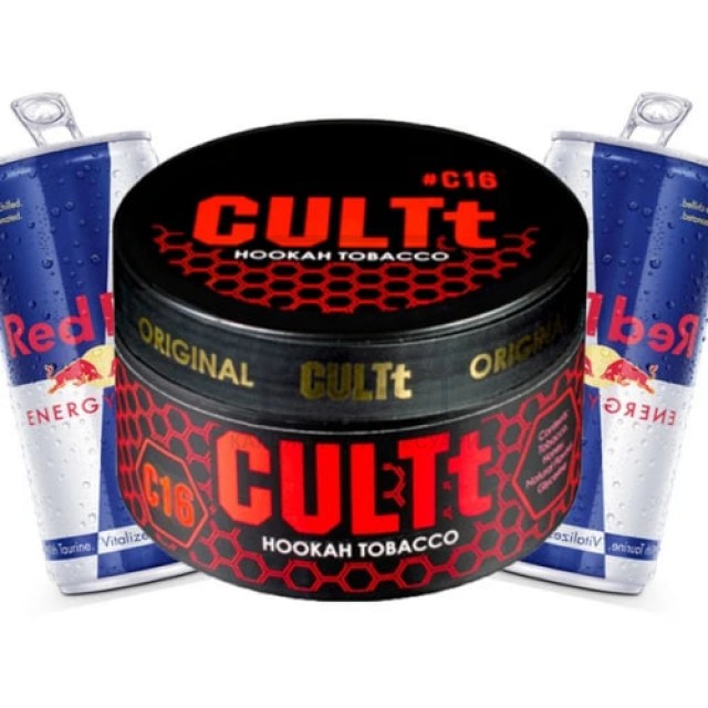 Тютюн CULT C16 Energy Drink (Енергетик) 100 г Тютюн CULT C16 Energy Drink (Енергетик) 100 г